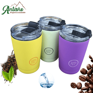 Taza de acero inoxidable. The Tumbler