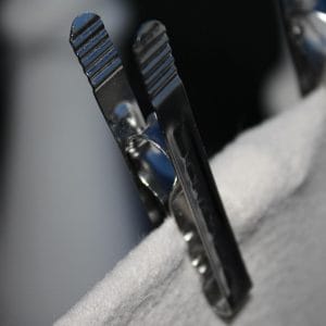 Pinzas de acero inoxidable 20 unidades.