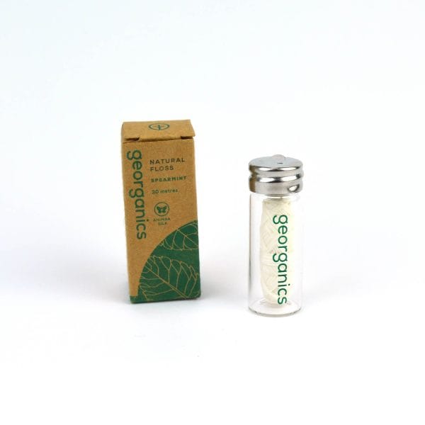 Hilo Dental con envase cristal Georganics - Imagen 2