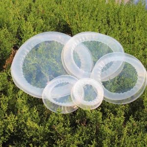 Tapas extensibles de silicona