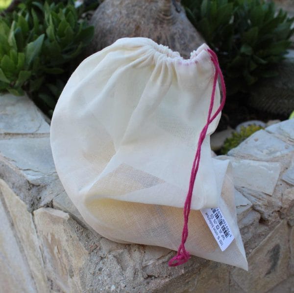 Bolsa compra granel algodón orgánico  PEQUEÑA - Imagen 2