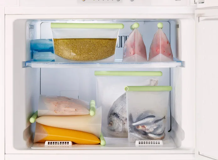 Kit de 3 bolsas reutilizables de silicona - Imagen 2