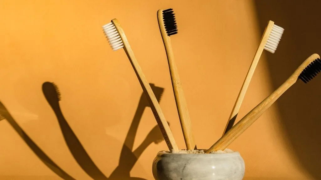 Cepillos de dientes de bambú